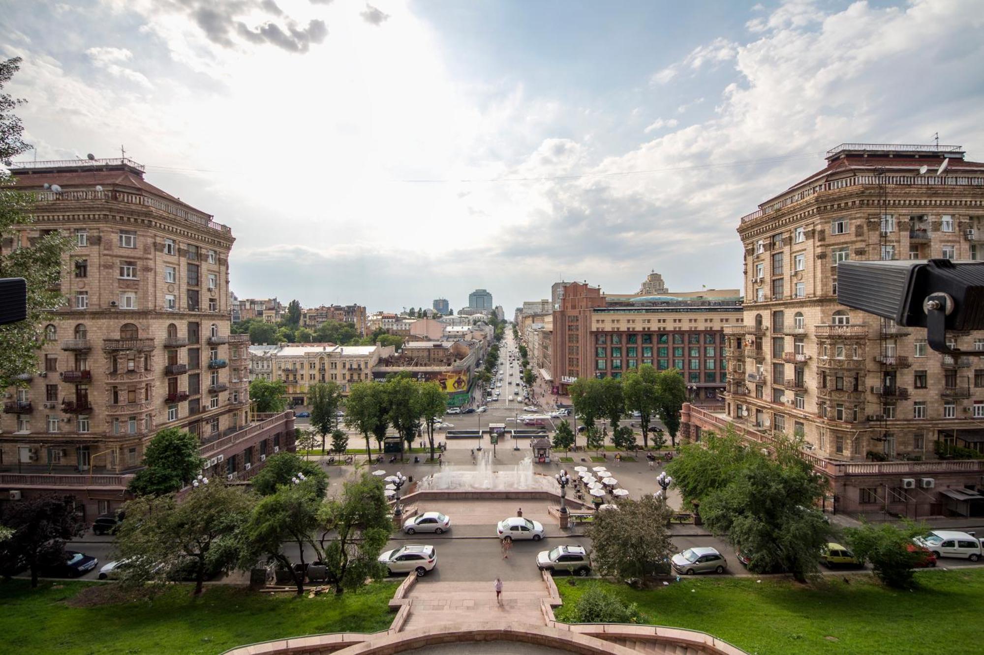 Central Apartments Kiev Eksteriør billede
