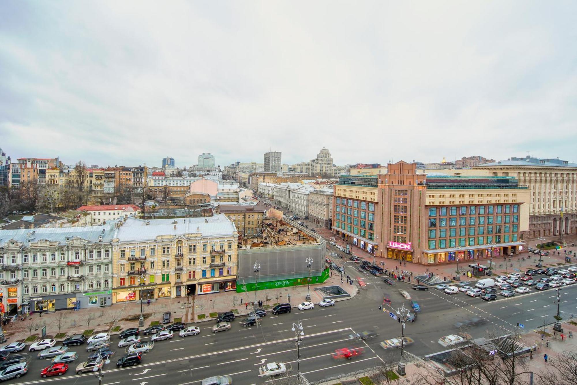 Central Apartments Kiev Eksteriør billede