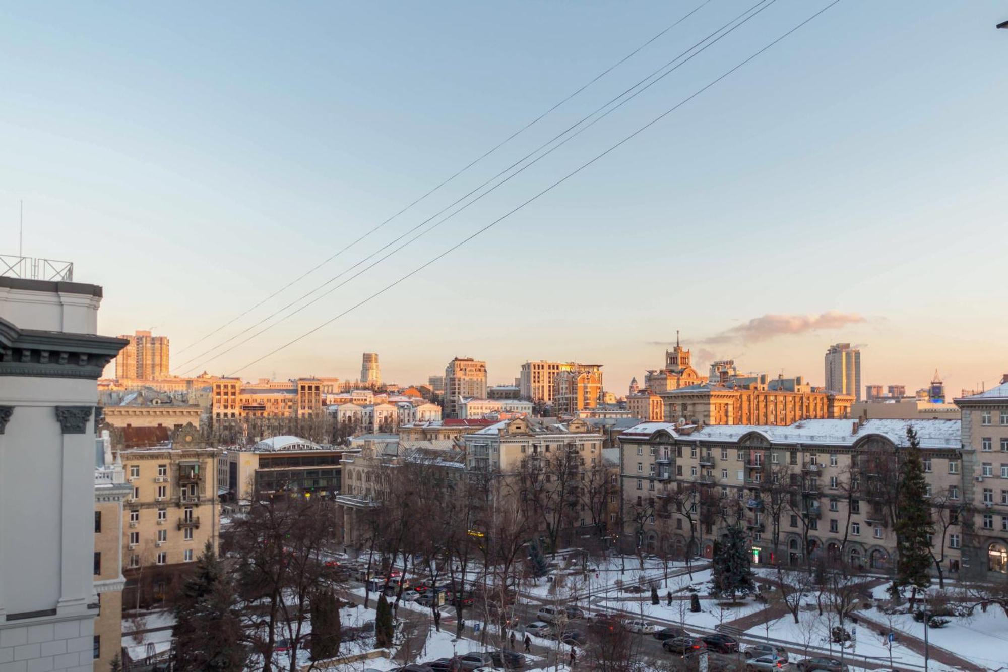 Central Apartments Kiev Eksteriør billede